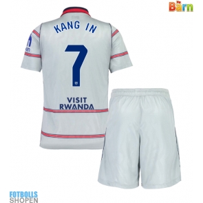 Billiga Atletico Madrid Lee Kang-in #7 Tredjeställ Barn 2026-27 Kortärmad (+ Korta byxor)